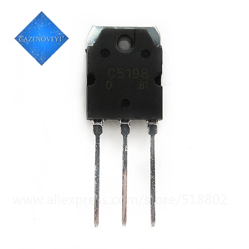 10 шт. / Лот 2SA1941 2SC5198 5 A1941 + C5198 TO 3P в наличии|amplifier tube|tube amplifier tubelot lot |