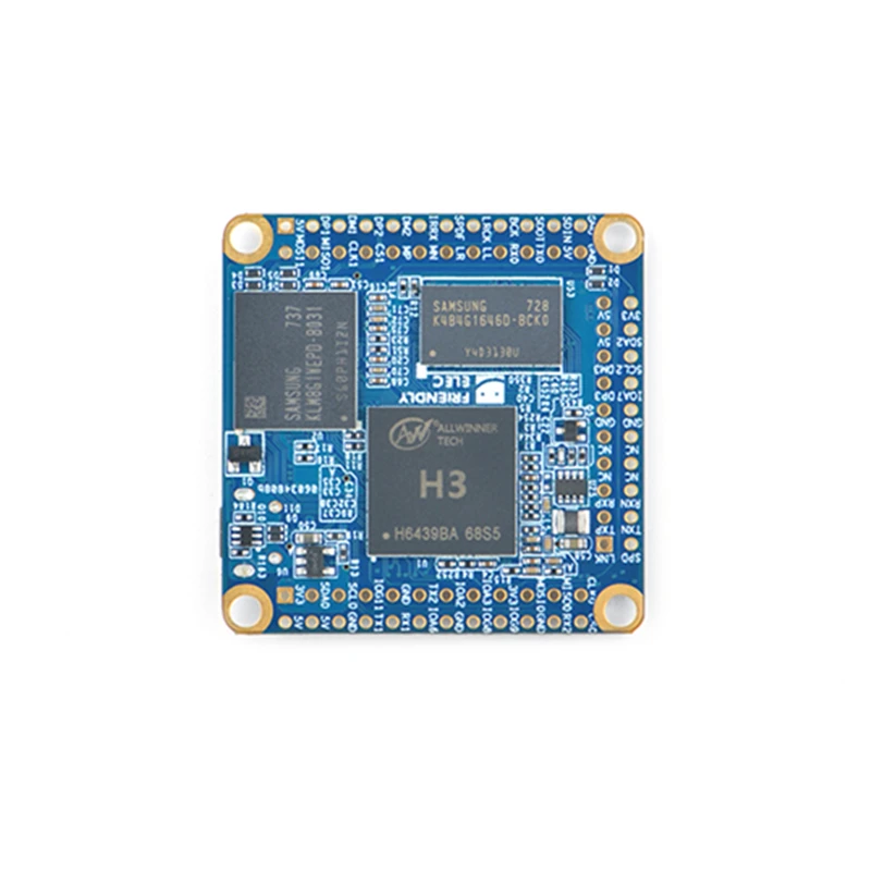 NanoPi NEO Core board cortexA7 Allwinner H3 IoT макетная плата 4 * Cortex A7 до 1 2 ГГц с 256 Мб DDR3