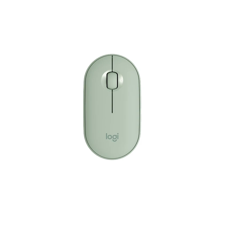 Logitech Wireless Thin Mouse Pebble (Same as M350) 1000DPI High Precision Optical Tracking Computer Laptop Tablets Colorful led gaming mouse Mice