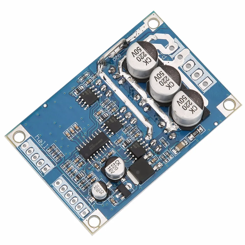 Brushless Motor Controller DC 12V-36V 500W DC Motor Speed Regulator Hall Motor Balanced Car Driver Board Speed Voltage