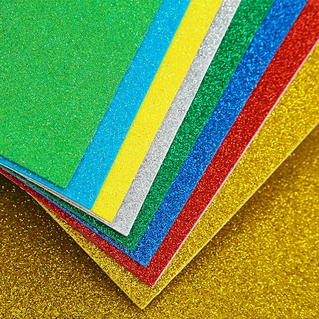 10pcs A4 Foam Paper Foam Paper For Crafts Foam Paper Sheets Foam Paper For  Kids Foam Paper White Foam Paper Glitter Craft - Stickers - AliExpress