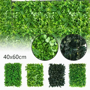 

Artificial Green Grass Square Plastic Lawn Plant Home Wall Decoration Micro Landscape Home Graden Supplies