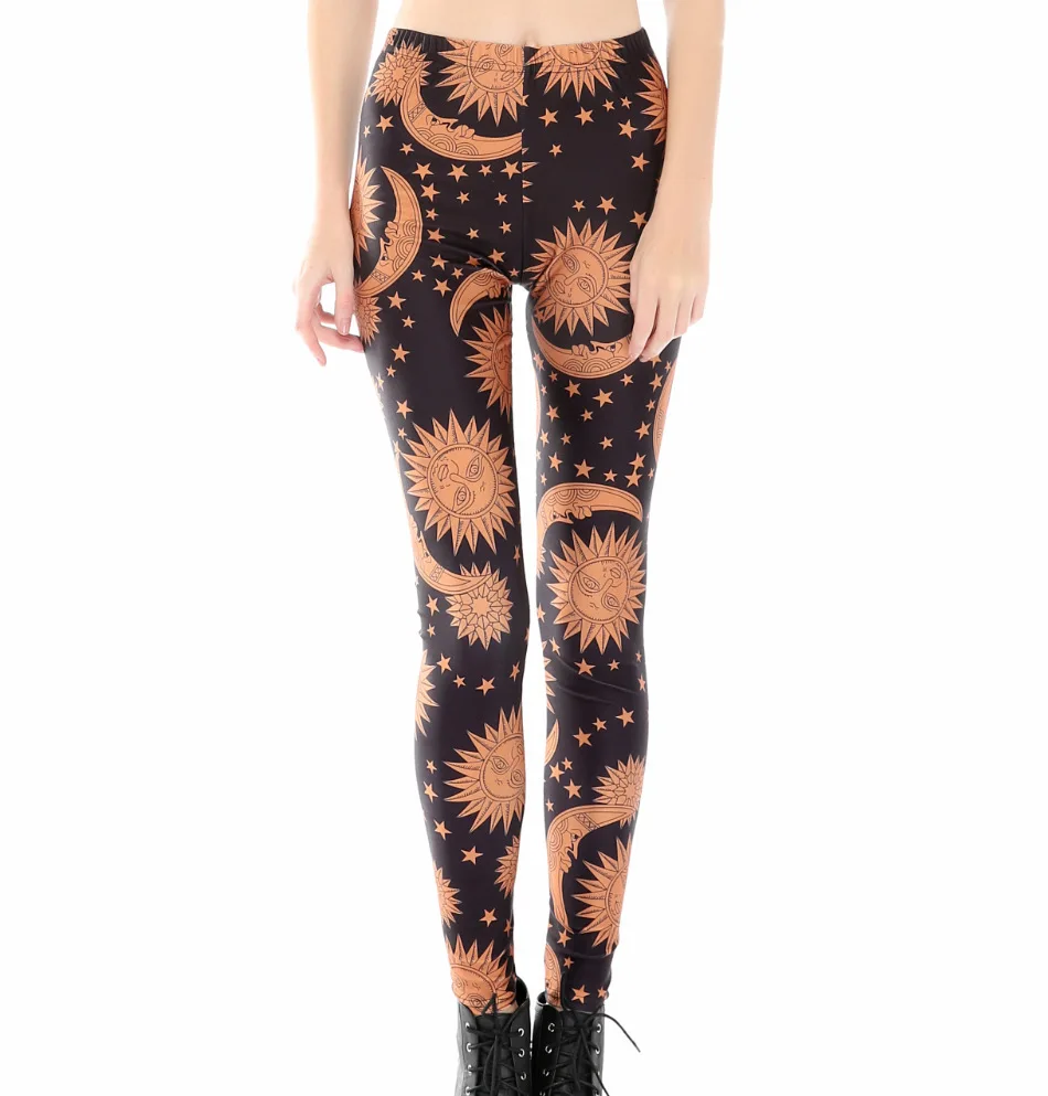 

3D Printing Digital Printing Sun Skeleton Sense Base Pencil Pants Tylgs-3634