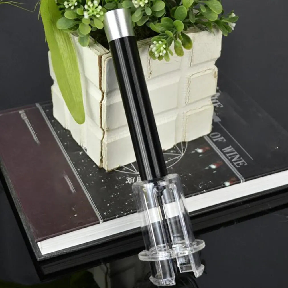 Quickly Operate The Simple Red Wine Gas Pressure Bottle Opener Color Box Needle Opener Wine Pressure Bottle Opener