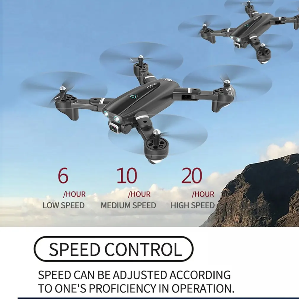 S167 2.4G/5G WIFI FPV 720P/1080P HD Camera GPS 120 Degree Wide-angle Drone Foldable RC Four-axis Aircraft with Battery