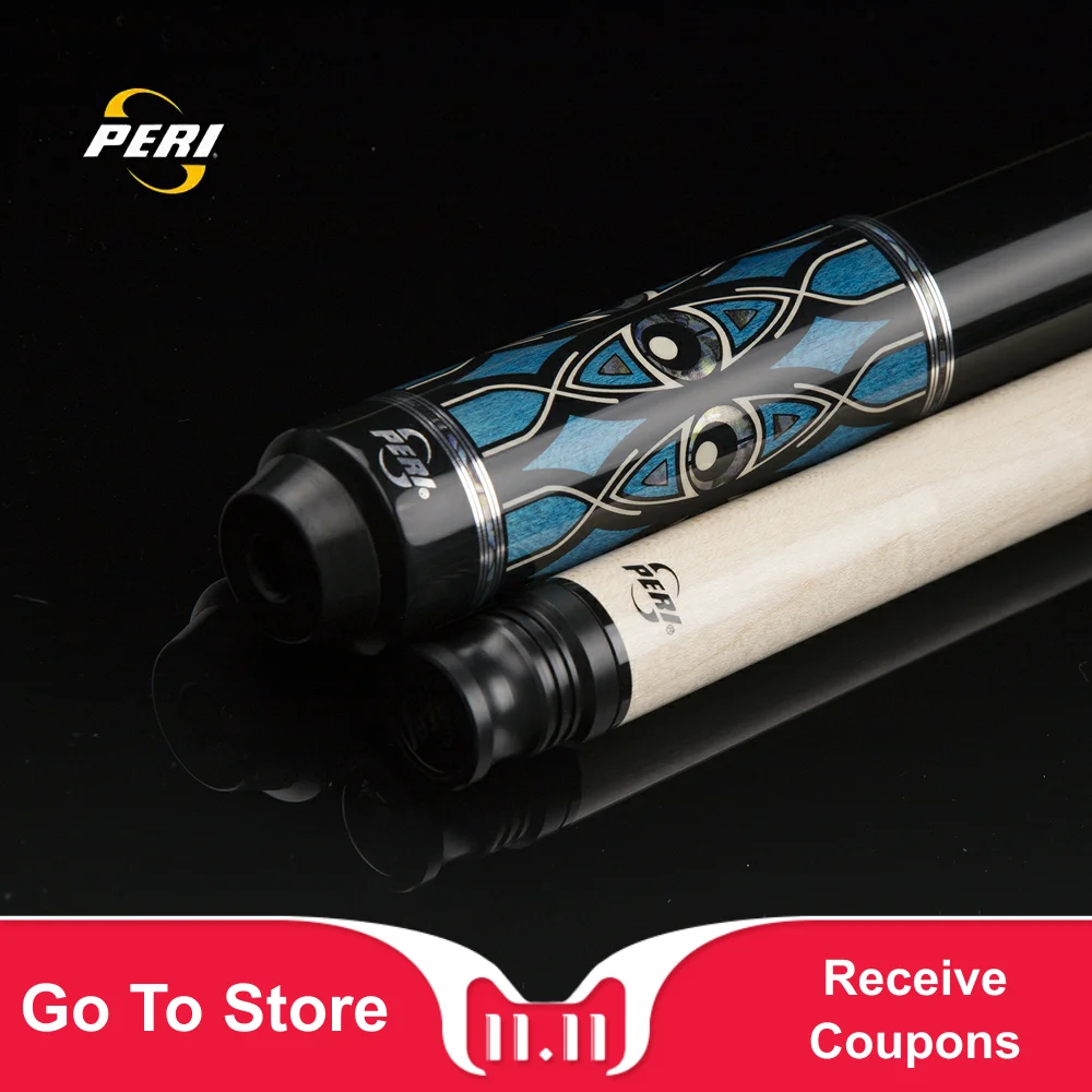 

PERI PCD-02 Carom Billiard Cue Stick Kit With Gift 12mm Tip Hard Maple High-end Handmade Cue for Champion Professional Athlete