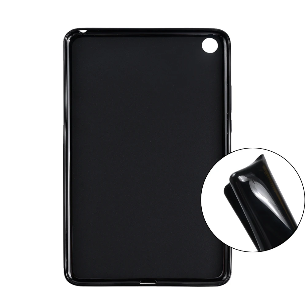 Case For XXiaomi Mi Pad 4 8.0'' mipad4 8.0 inch Soft Silicone Protective Shell Shockproof Tablet Cover Bumper Funda