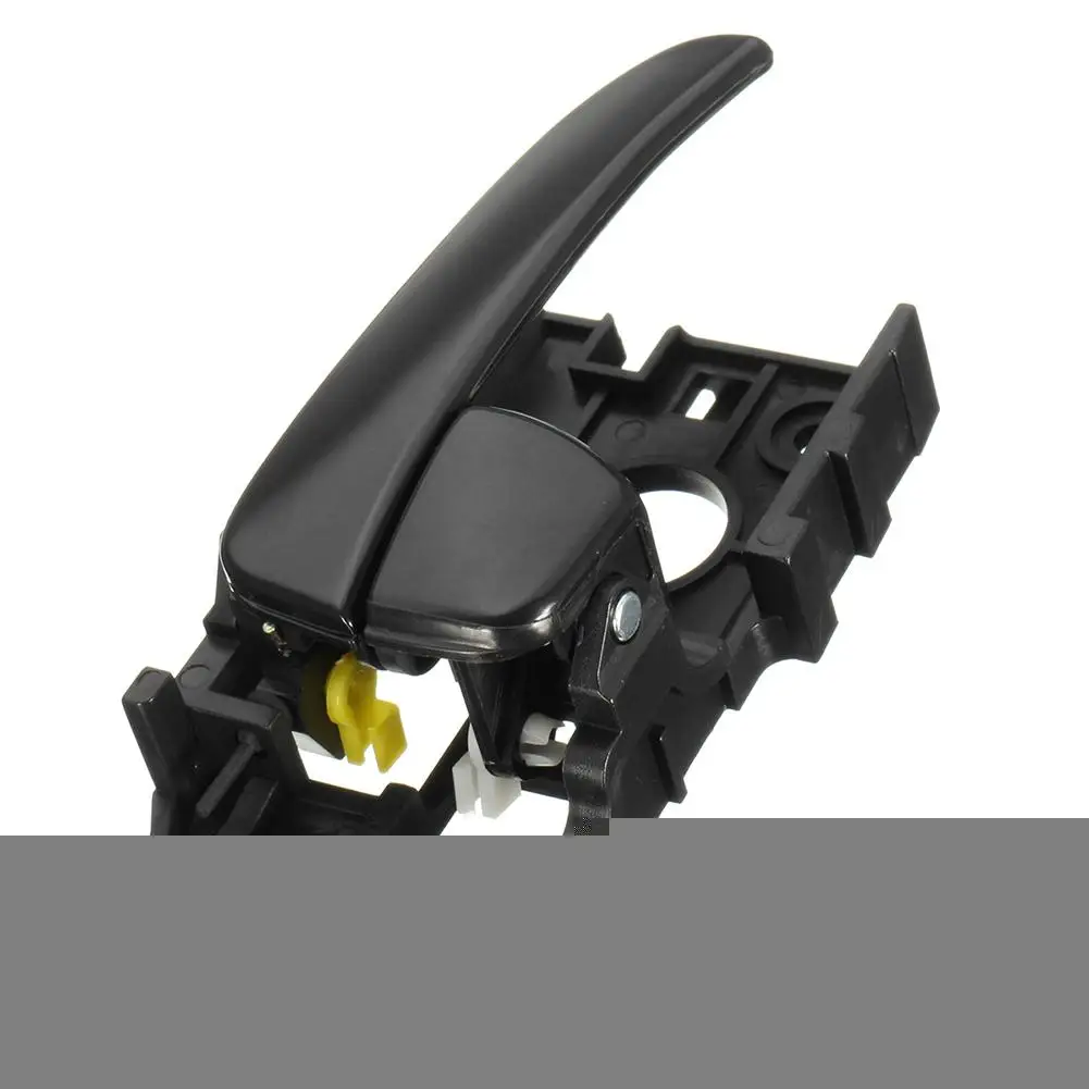 4pcs Interior Door Handle Front Right For Hyundai Elantra 01-06 Black Plastic Car Door Handle
