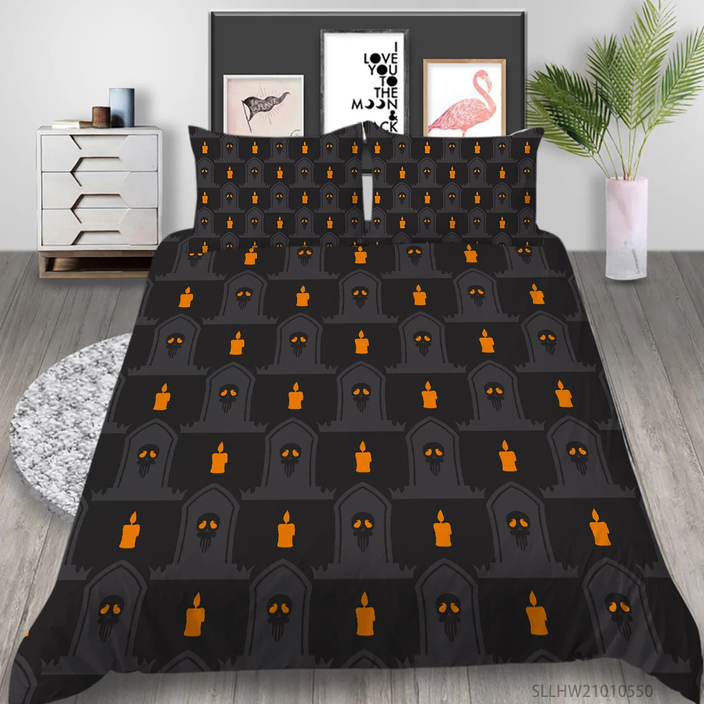 

3D Comforter Cover Set 2/3 Pcs Bedclothes with Pillowcase Creative Bedding Set Bedroom Decoration Dropship