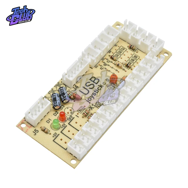 Zero Delay Arcade USB Encoder PC to Joystick and Button For 3D MAME ...