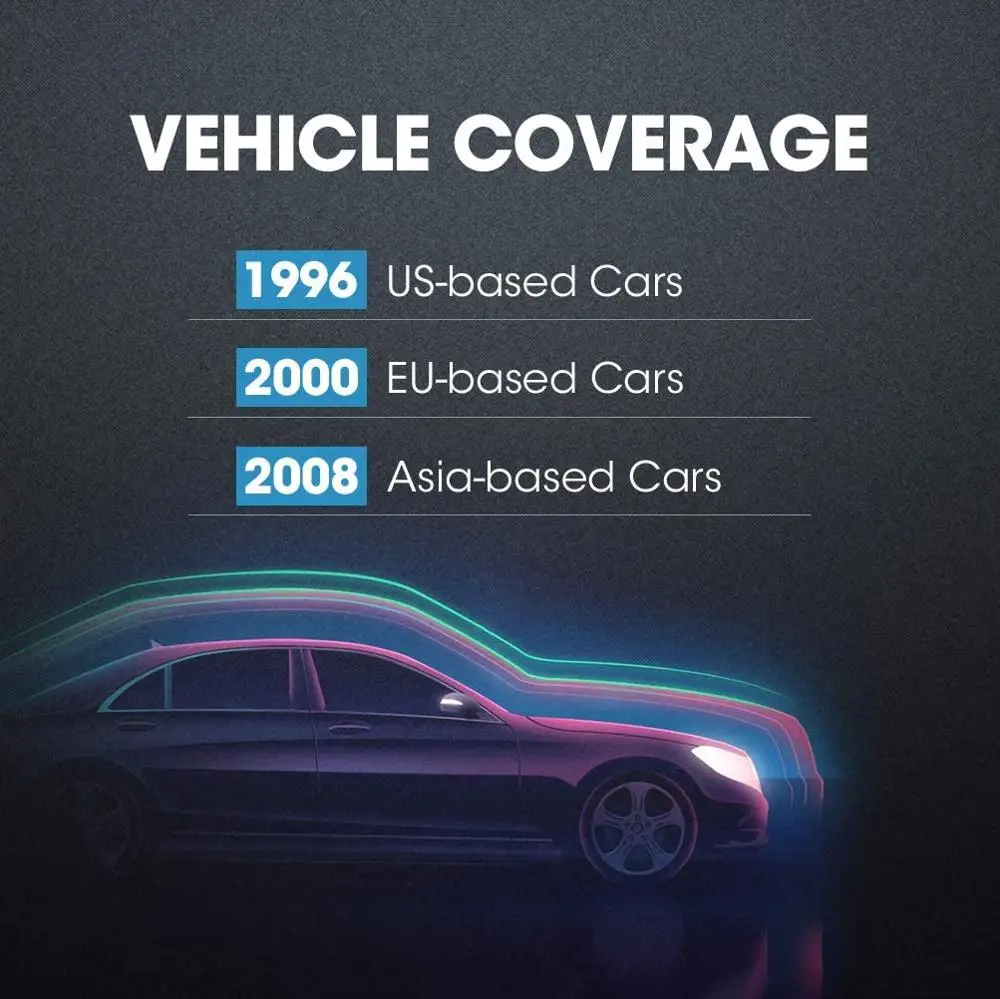 TOPDON AL200 полный OBD2 сканер Авто Сканнер для диагностики Автомобильное устройство