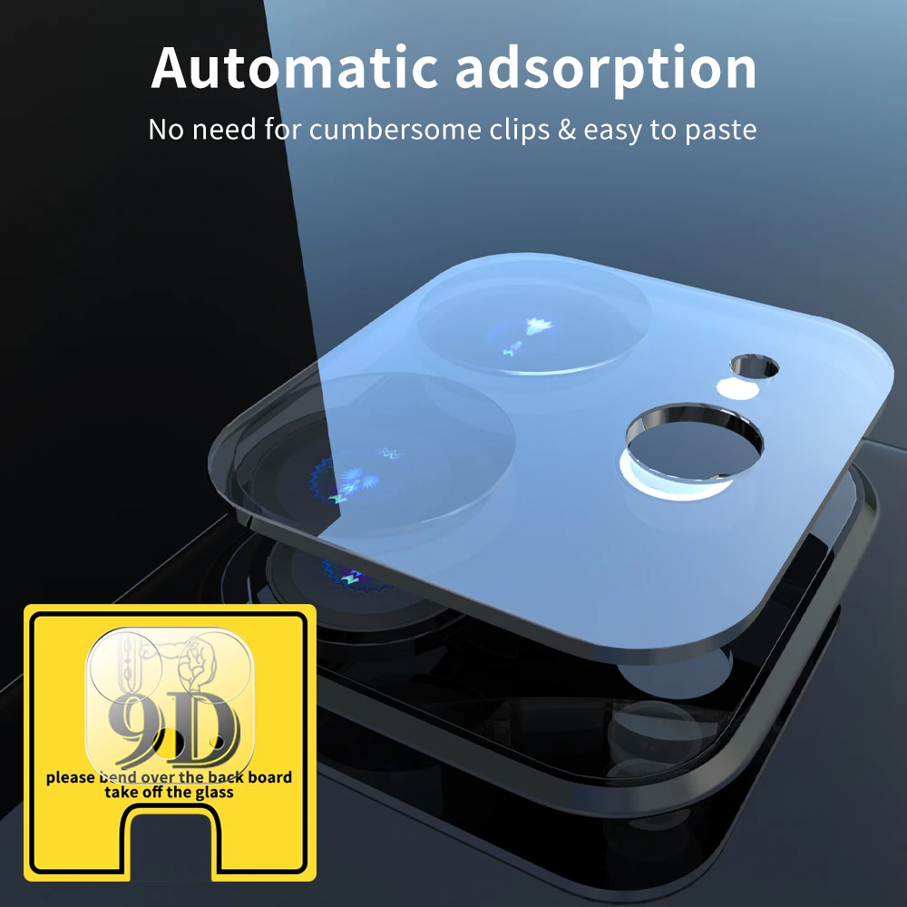 Защита для камеры 9D iPhone 11 Pro Max Защитное стекло объектива экрана 12 стеклянные