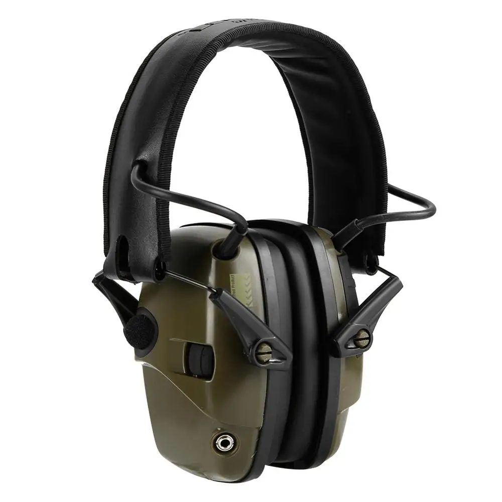 

Electronic Shooting Earmuff Anti-noise Impact Sound Amplification Protective Headset Foldable Hearing Protector Outdoor Sports