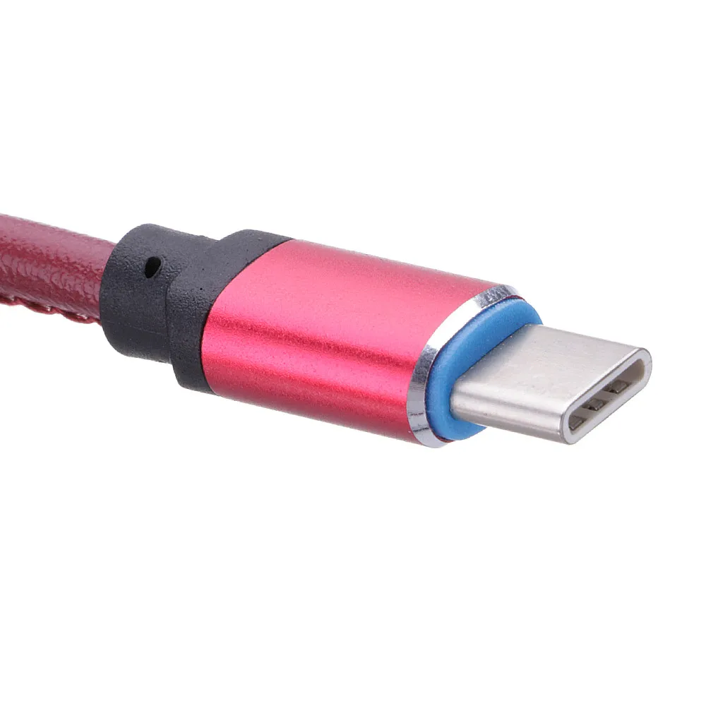 1M USB-3.1 type C автоматический отсекающий кабель для быстрой зарядки из нейлона для samsung Galaxy S8/S8+ Plus Плетеный usb-кабель для huawei