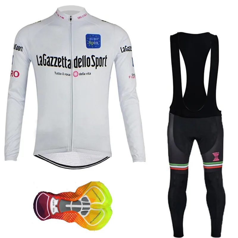 Pro team Велоспорт Джерси Tour de italy одежда осень мужской костюм с длинным рукавом дышащий открытый езда на велосипеде MTB нагрудник длинные штаны