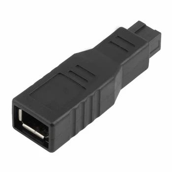 

9 To 6 Pin Stable 400 800 Firewire Converter Mini External Transmission Computer Accessory 1394 Replacement Connection B Adapter