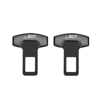 

1pcs Car Belt Buckles Safty Belt Alarm Canceler Stopper for Peugeot 307 accessories