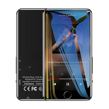 

IQQ C88 16GB Music MP3 Player 3inch Touch Screen1080P HD Video Lossless Support FM E-Book Portable MP3 Player Walkman