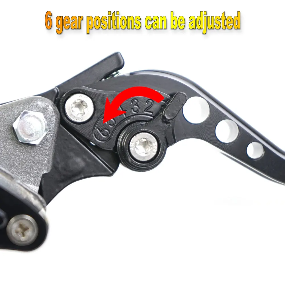 Universal Motorcycle Brake Adjust Handles Handlebars Hydraulic Clutch Master Cylinder Levers 7/8