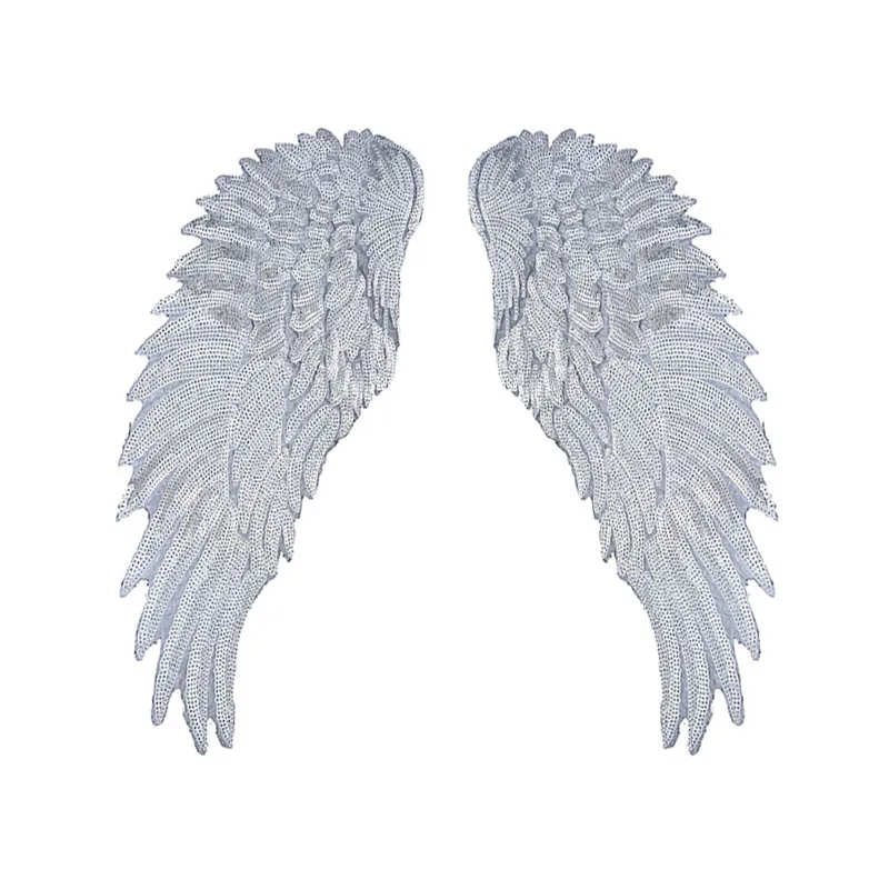 Hoomall-Sequins-Patch-DIY-Angel-Wings-Patches-For-Kids-Clothes-Sew-on-Embroidered-Patch-Motif-Applique
