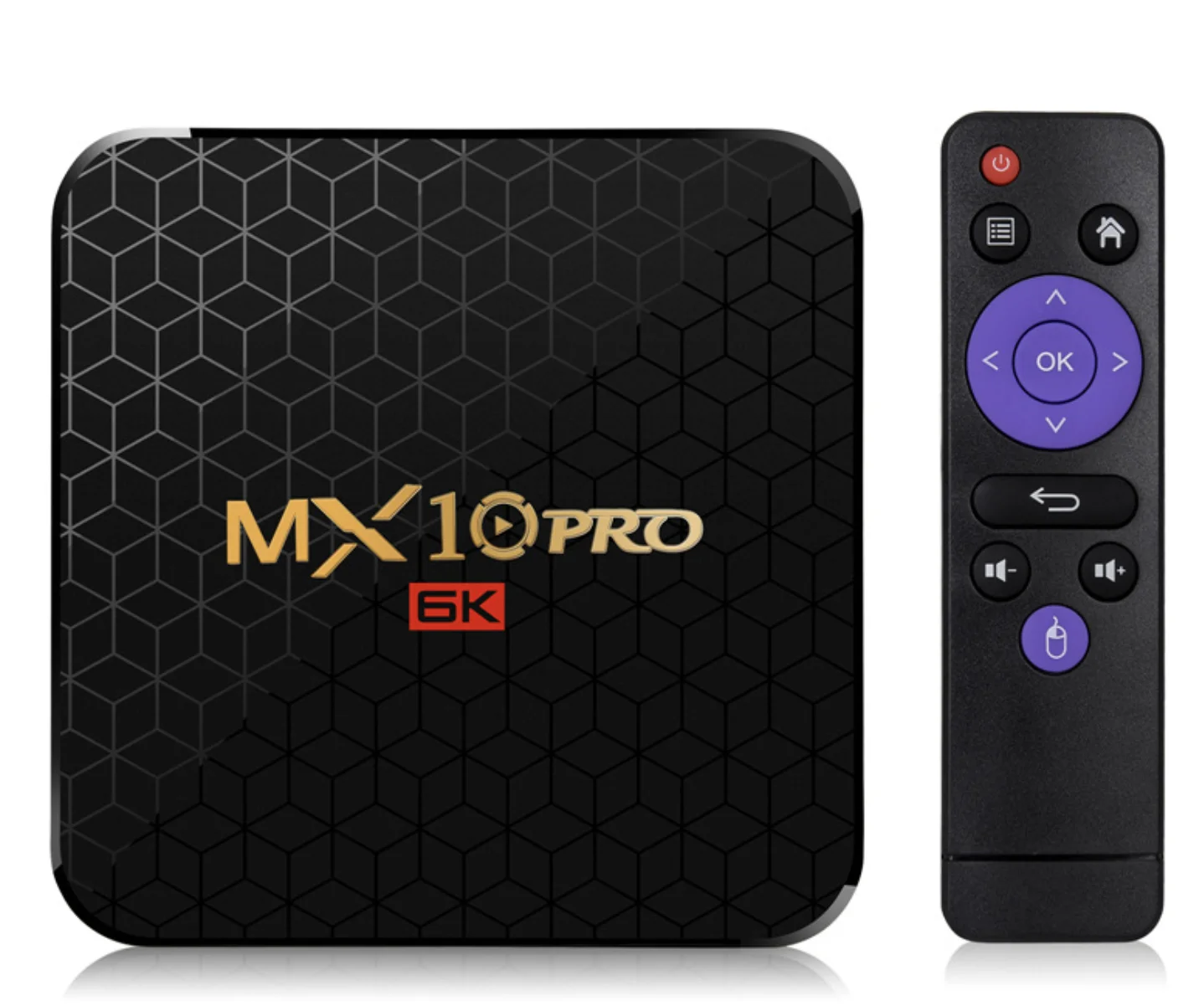 10 шт. MX10 Pro 6K tv Box Android 9,0 Allwinner H6 Четырехъядерный 4 ГБ 32 ГБ 64 Гб 2,4G WiFi USB3.0 6K* 4K H.265 VP9 Смарт медиаплеер