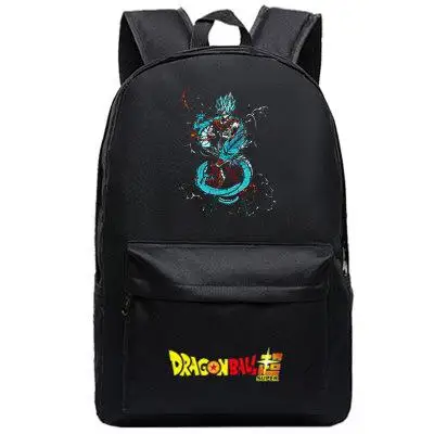 Dragon Ball Z рюкзак Super Mario подростков книга Для женщин рюкзак Dragon Ball Z Saiyan мультфильм школьные сумки ноутбук рюкзаки - Цвет: 18