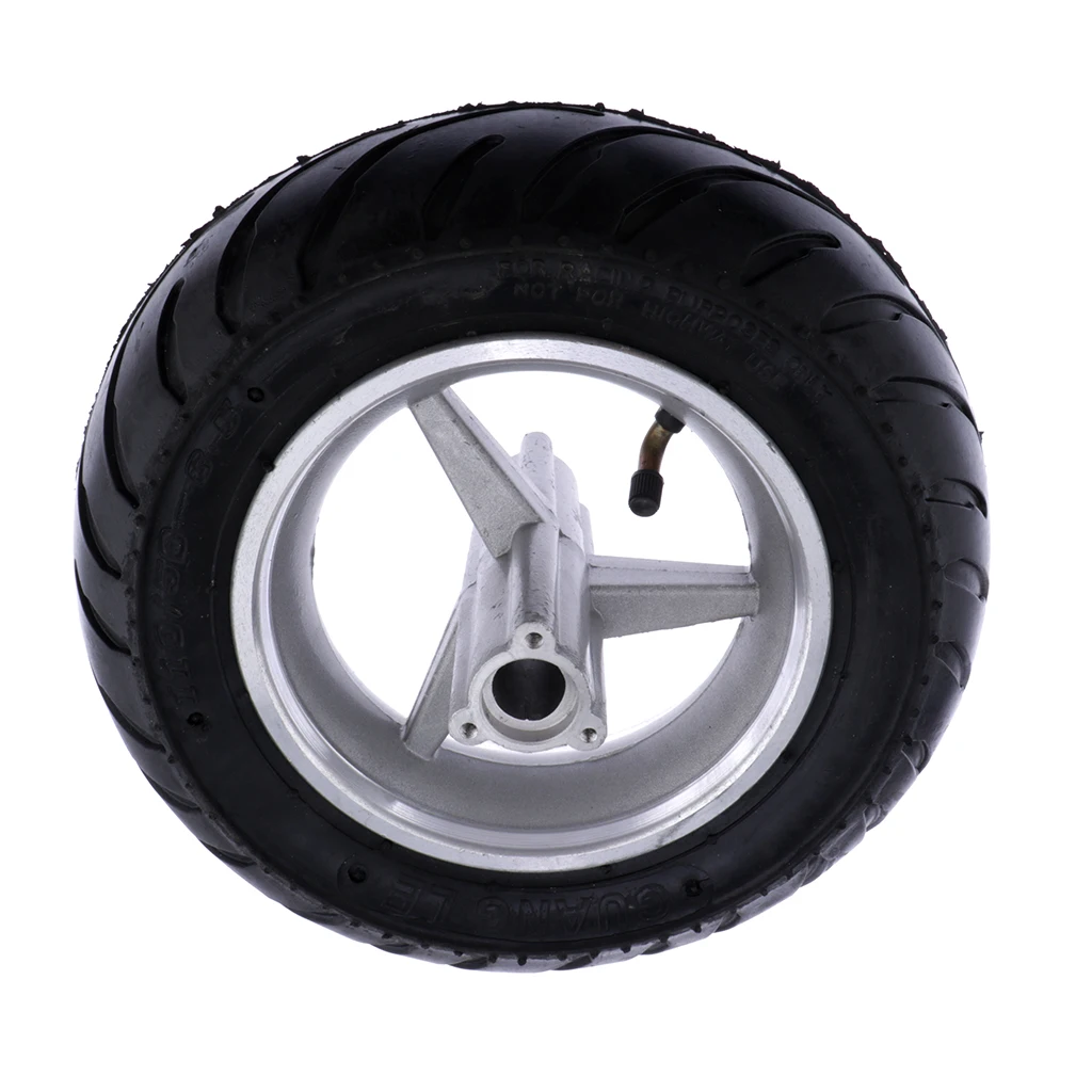 110/50-6.5 Rear Tire + Wheel Rim for 47cc 49cc Mini Pocket Bike