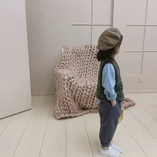 Tckids детская одежда, настраиваемый 19 весенний классический универсальный вязаный жилет с декоративным узором в стиле ретро, пряжа в Северном европейском стиле