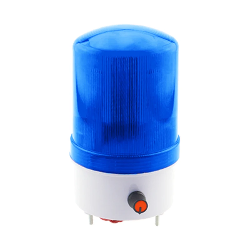 Led-90j knob audible and visual alarm sound adjustable 0 to 100 dB LED Indicator light small Flashing Light Warning light