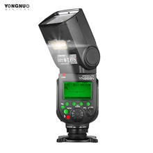 YONGNUO YN968N Беспроводная вспышка Speedlite ttl 1/8000 оснащен светодиодный светильник для Canon Nikon DSLR совместим с YN622N YN560
