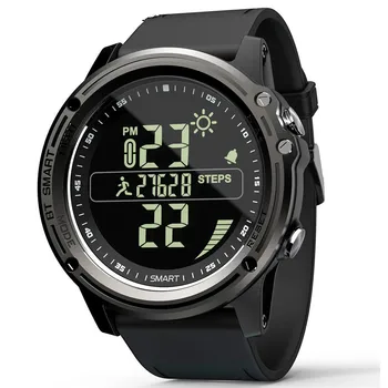 

SmartWatch Bluetooth Sports Pedometer 5ATM Waterproof Real-time Weather Digital Clock Smart Watch Men For IOS & Android