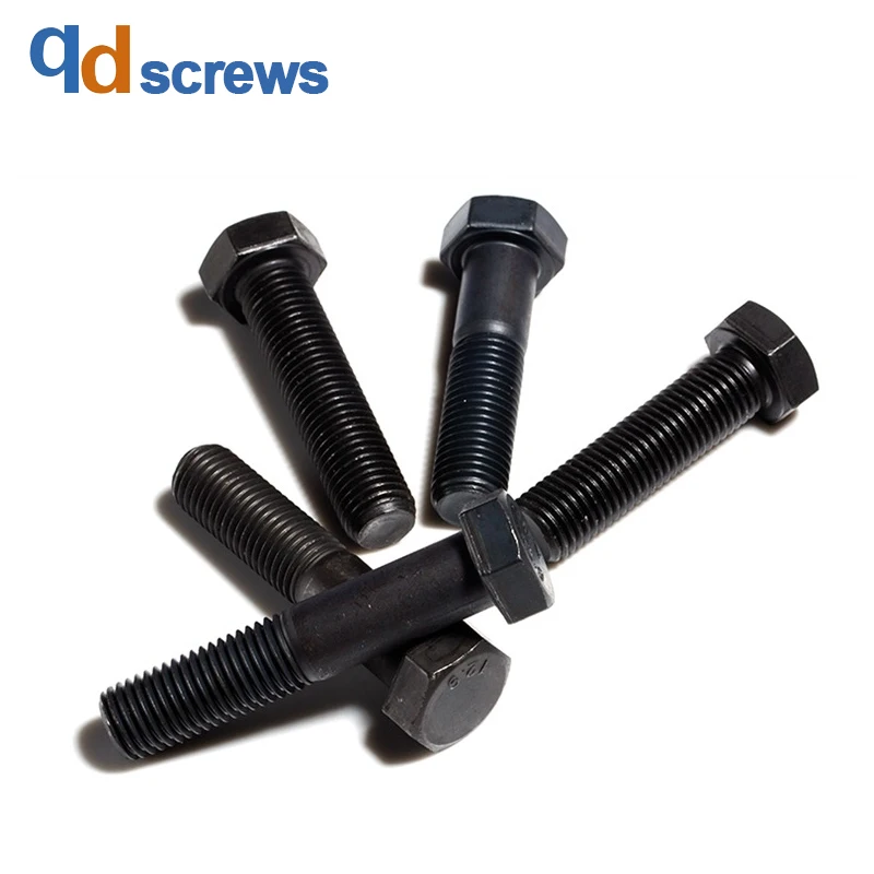 12.9 Grade M6M8M10 External Hexagon Bolt of Alloy Steel DIN933