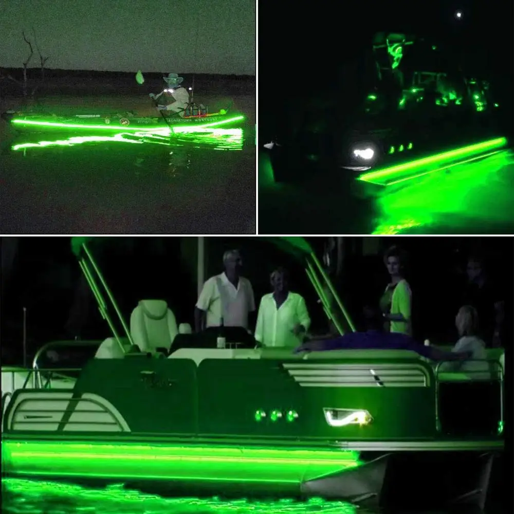 Pontoon Boat Light, Marine Led Light Strip for Duck Jon Bass Boat