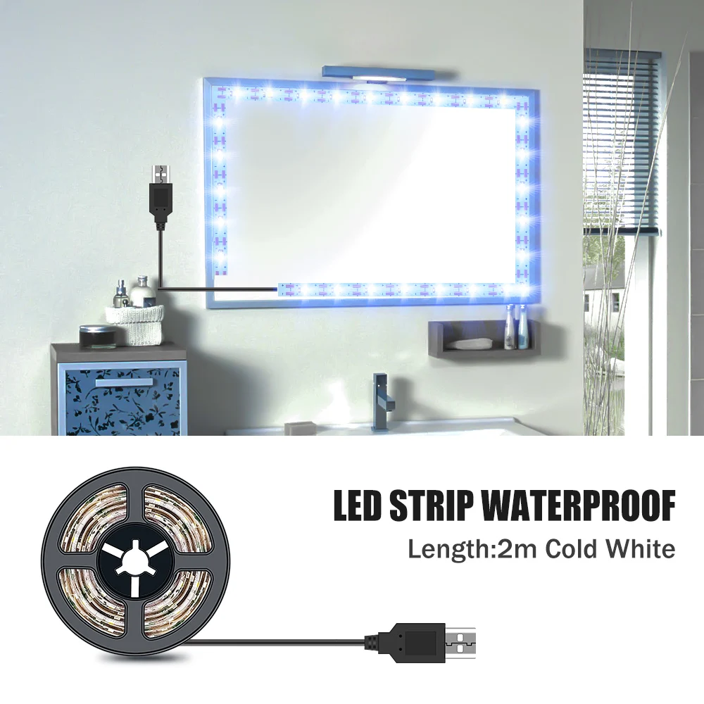 LED Vanity Mirror Makeup Mirror Lights for Bathroom
