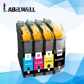 

Labelwell 4x LC223 LC 223 LC223XL ink cartridge compatible for Brother MFC-J4620DW MFC-J480DW DCP-J562DW DCP-J4120DW MFC-J680DW