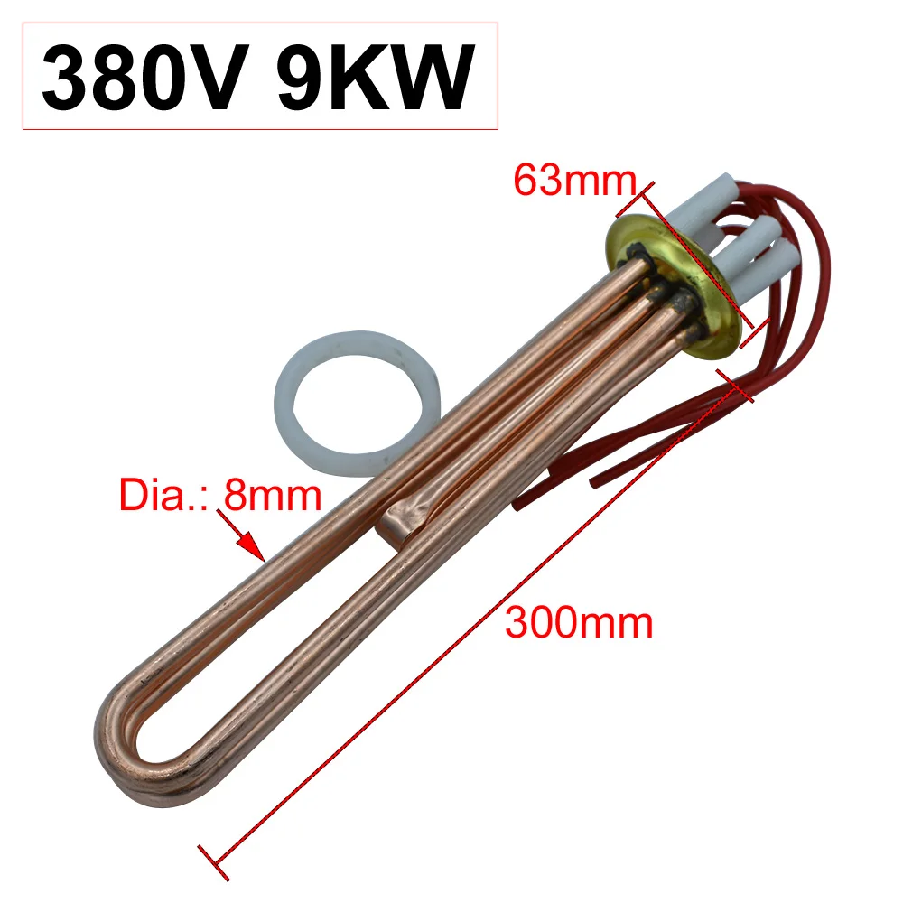 紫铜尺寸-380V9KW