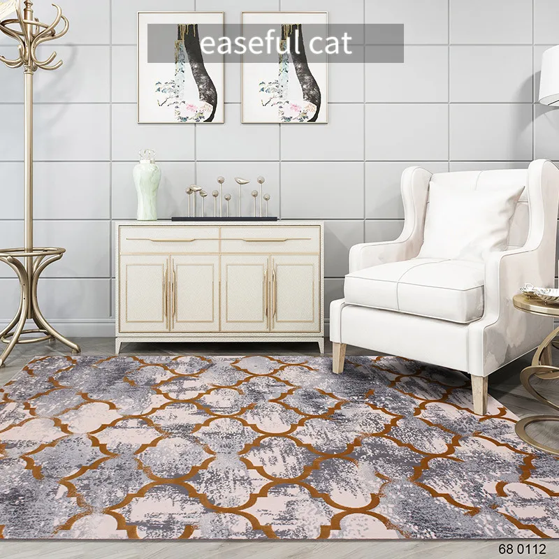 

dingzhi Modern Jianou living room coffee table carpet sofa bedroom bed side carpet cushion light luxury household customizable