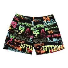 Мужские шорты для плавания, пляжные боксеры, дышащие, с буквенным принтом, Акула, для плавания, для серфинга, синие, черные, из полиэстера, 5 узоров