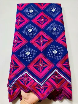 

Swiss voile lace pink blue cotton swiss lace fabric african lace fabric 5yards nigerian lace fabric for dress JYINF1019