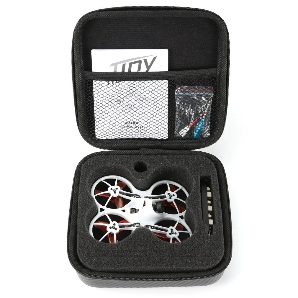 EMAX Tinyhawk бесщеточный 75 мм FPV RC гоночный Дрон BNF 4 в 1 3A ESC мини Квадрокоптер самолет с Goggle пульт дистанционного управления