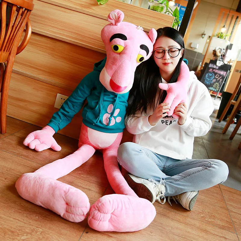 1PC 55-150CM High Quality Big Size Baby Toys Plaything Cute Naughty Pink Panther Plush Stuffed Doll Toy Home Decor Kids Gift | Игрушки и