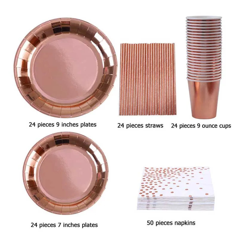 Rose Gold Plate Cup Package (7)