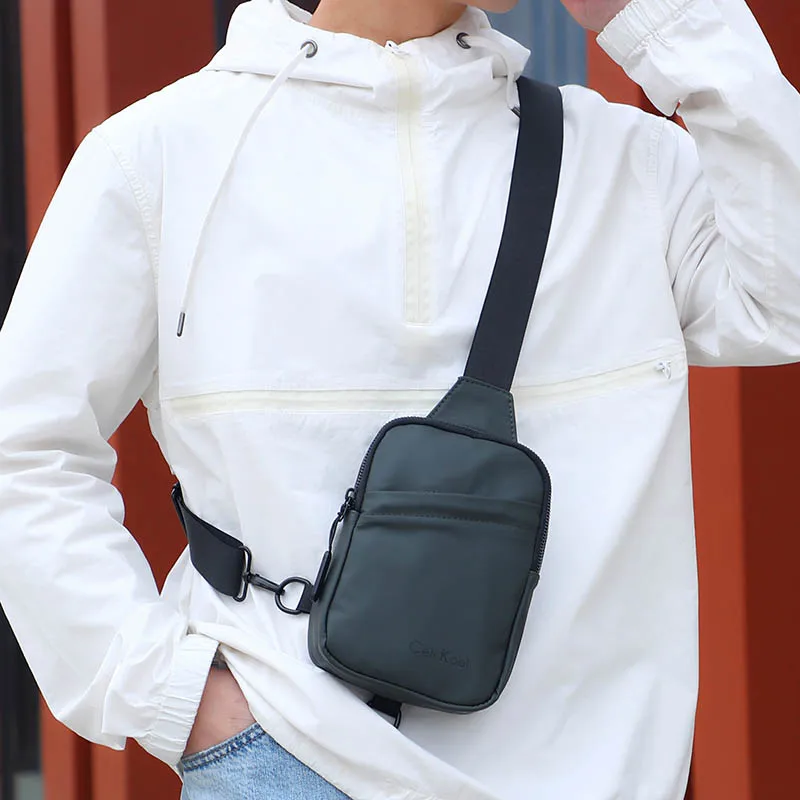 Fashion Chest Bag 2021 New Men Hip Waist Pack Waterproof Anti-Theft Crossbody Bags Travel Outdoor Phone Pouch Male Belt Purse |