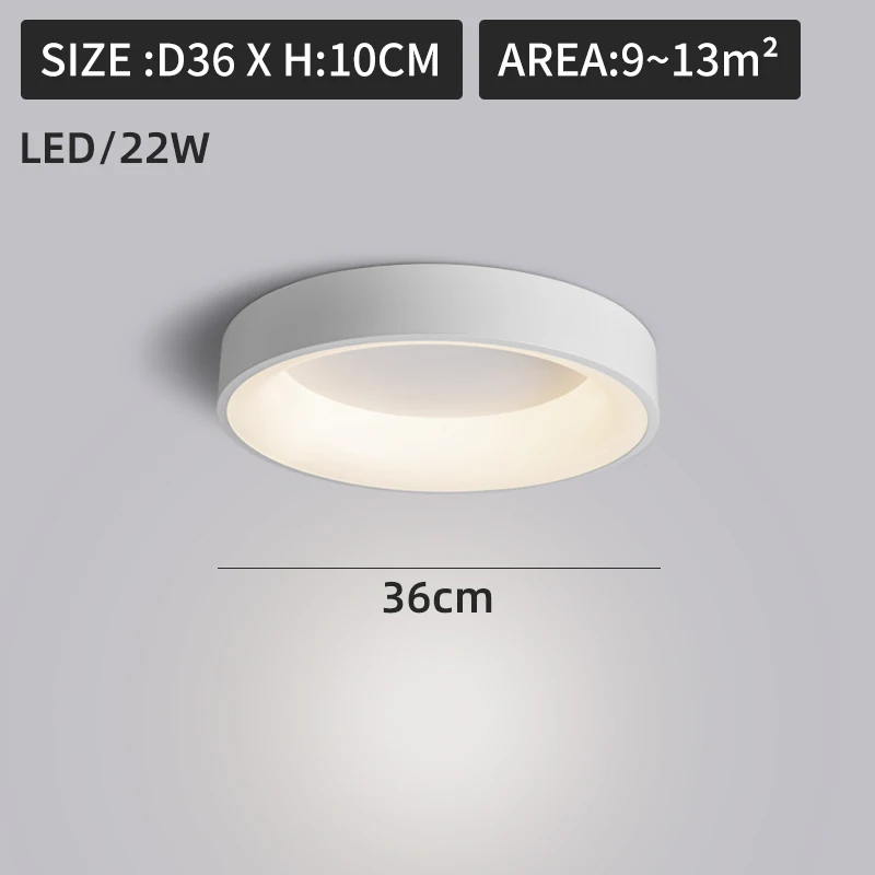 led ceiling lights for homes Led Ceiling Light Modern Nordic Round Lamp With Remote Control Surface Mounted Lighting Fixture Home Living Room Bedroom Study ceiling lights for hall Ceiling Lights