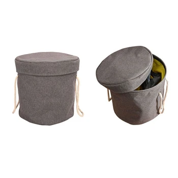 

2Pcs Toy Clean-Up Storage Bag Multifunctional Toys Organizer Toy Bag Basket Integrated Waterproof Storage Bucket