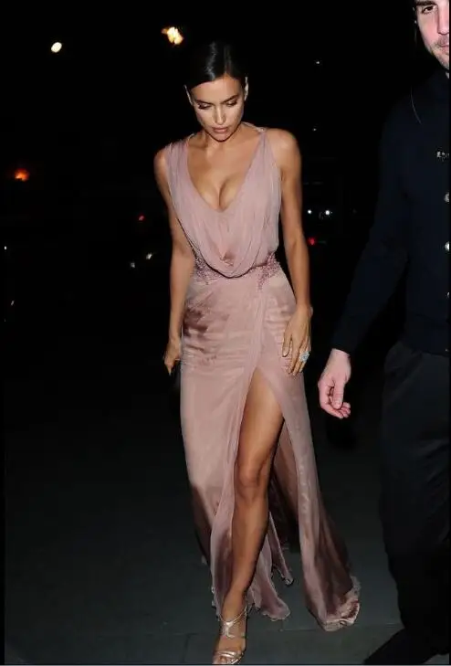 Vestido de festa longo robe de soiree дешевые длинные longue сексуальные с глубоким v-образным вырезом С Бисером Дешевые Формальные женские элегантные вечерние платья