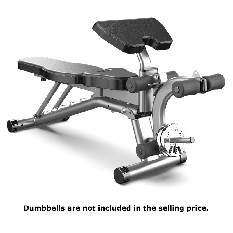 Home Gym Fitness Multifunction Supine Board Whole Body Building Sit Up Adjustable Weight Bench