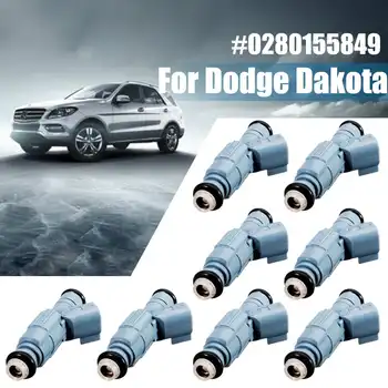 

8pcs Auto Modified Fuel Injectors 0280155849 Injection Nozzles Fit For Dodge Dakota 4.7L 2001 2002 2003 2004 2005 2006 2007