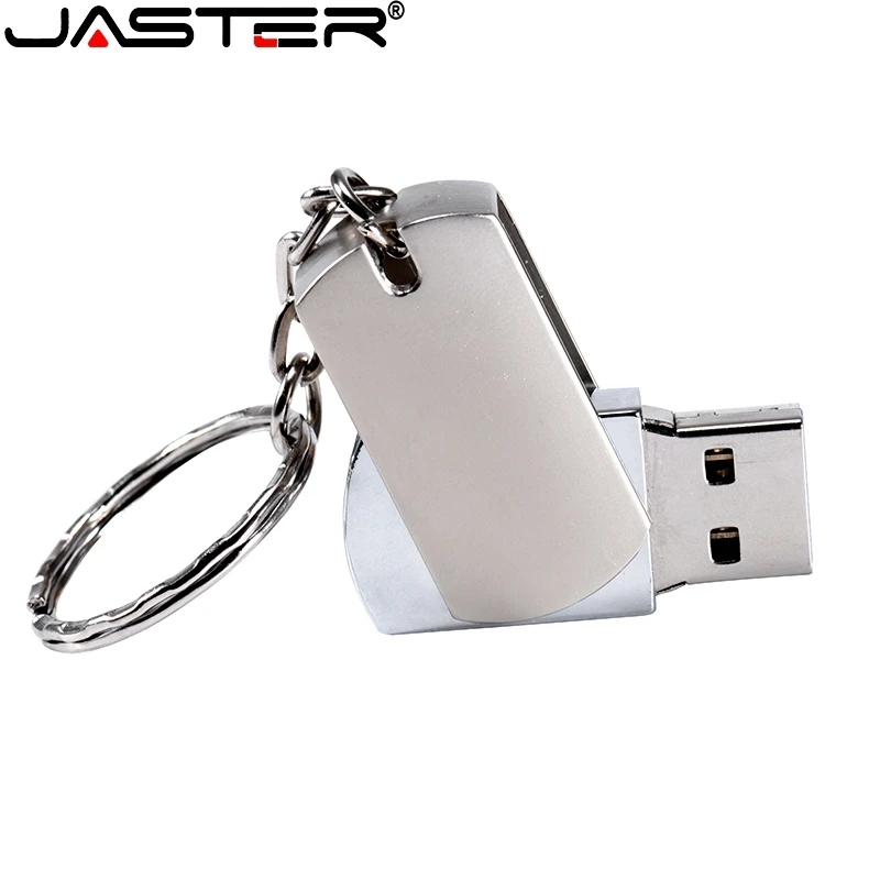 JASTER металлический USB флеш накопитель портативный 128 Гб 64 ГБ 32 16 4 Флешка мини карта