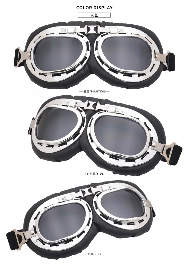Harley Goggles мотоциклетные очки для верховой езды защитные очки ретро Второй мировой войны очки для спорта на открытом воздухе ветрозащитные защитные очки